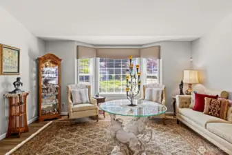 New flooring provides a warm feel and tasteful look.