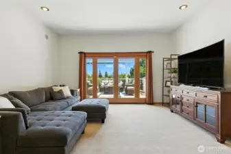 Easy deck access off the Great-Room