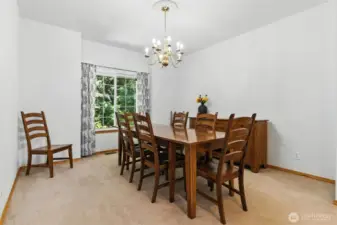 Formal Dining Room off the kitchen and Great-Room