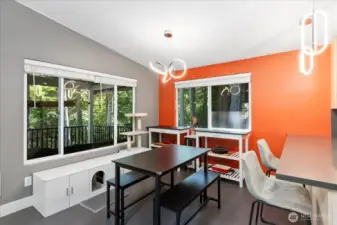 Dining room area.