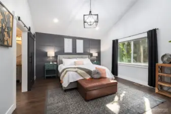 Also a part of the new addition, is the luxurious primary suite!