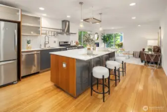 Sleek Modern Kitchen