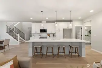 Photographs are for illustrative purposes only. Features, finishes, interior/exterior colors, landscaping and floorplan shown may vary from actual homes built