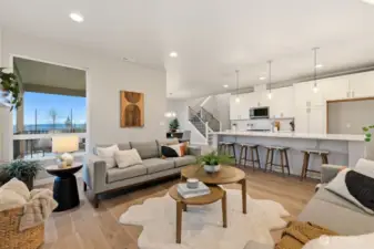 Photographs are for illustrative purposes only. Features, finishes, interior/exterior colors, landscaping and floorplan shown may vary from actual homes built