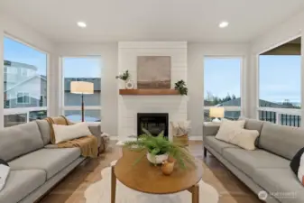 Photographs are for illustrative purposes only. Features, finishes, interior/exterior colors, landscaping and floorplan shown may vary from actual homes built