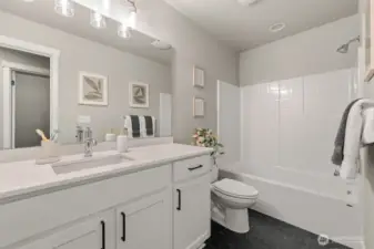 Photographs are for illustrative purposes only. Features, finishes, interior/exterior colors, landscaping and floorplan shown may vary from actual homes built