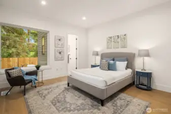 Main Floor Guest Suite with en-suite full bath