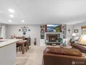 Upper-Level Living Area