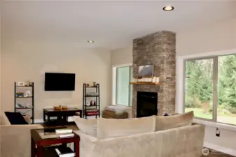 living room from kitchen