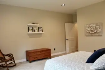prime bedroom to hallway