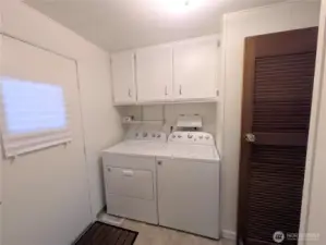 Door on the left goes to the carport.