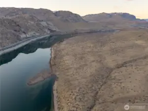 Up River Looking N