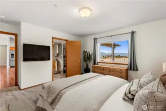 Walk-In Closet with Organizers