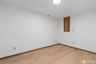 Bedroom three on lower level.