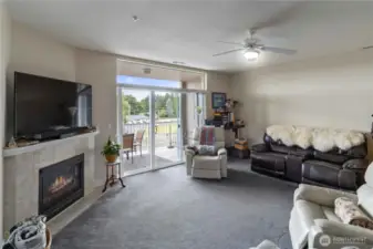 Living Room looking out to Patio