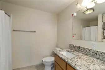 Primary Bath with ADU Walk-In Shower