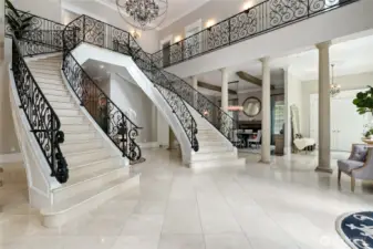 This exceptional estate has been elevated with over $1M in recent renovations, blending luxury, comfort, and practicality at every turn. Custom Restoration Hardware lighting graces nearly every room, complemented by seven sets of French doors, exquisite architectural details, and sophisticated designer finishes.
