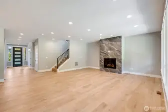 Gas fireplace