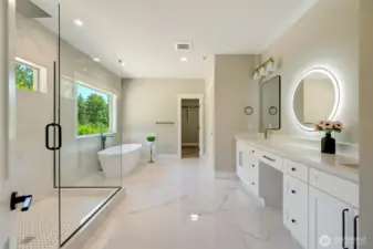 Master bathroom