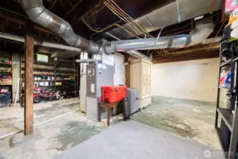 Another view of the additional space in the basement.  There is some untapped value in this space that you will find invaluable for storage of extra living space. Whatever your imagination wants to create awaits you.