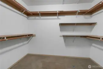 Walk-in closet in Main primary bedroom