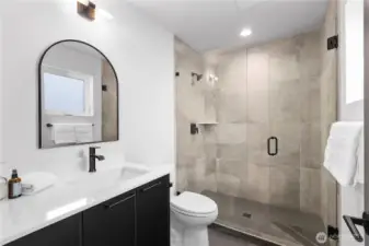3/4 Bathroom on the 3rd floor