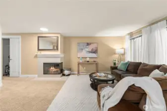 Light and bright with big windows