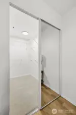 Large bedroom closet.