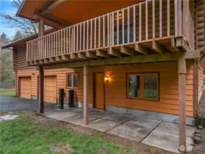 Covered patio