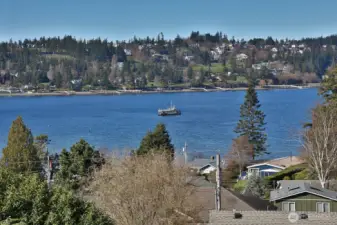 Freeland Beach Park and Boat Launch are just down the hill.