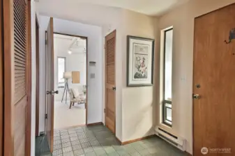 Door to the family room.