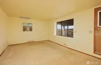 This Bonus room has a nice view of the water.