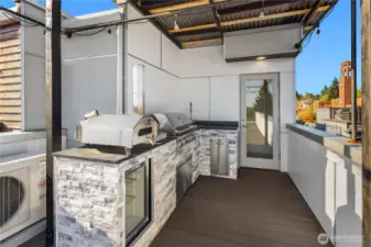 Rooftop Kitchenette