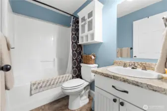 Main floor full bath
