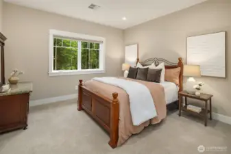 Guest bedroom #3 shares the ensuite bathroom.