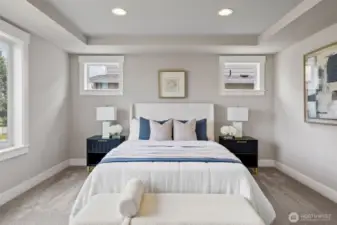 Photos are of a home in a different community and are for illustration purposes only to reflect typical finishes.  May depict seller enhancements.  Colors and options may vary.