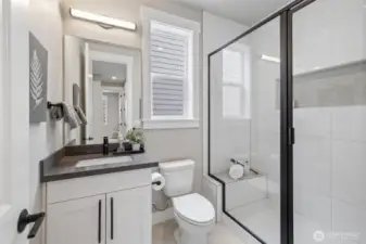 Photos are of a home in a different community and are for illustration purposes only to reflect typical finishes.  May depict seller enhancements.  Colors and options may vary.