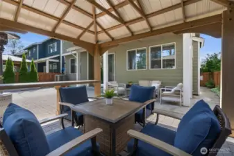 Two covered outdoor living areas for year round enjoyment!
