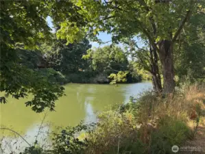 Home is located right across from the river in Allentown.