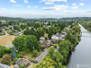 Home is located right across form the river in Allentown.