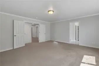 King size bed has been photoshopped out of this image