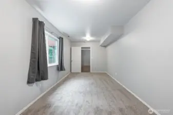 Downstairs bonus room