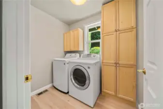 Main level laundry
