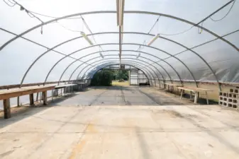 'Hoop House' Massive Greenhouse