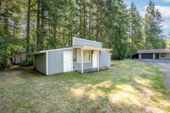 '4th Dimension' houses well equipment & a large shop