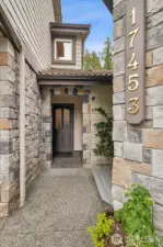 Entrance to ADU/Apartment above the garage. Has its own address!