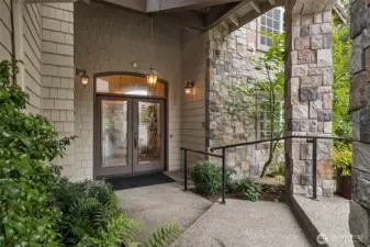 Welcome home to the striking stone "cottage feel" Shady Lake Oasis!
