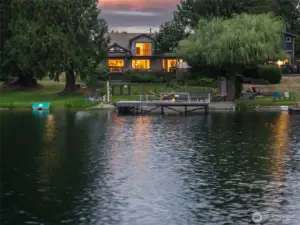 Summer evening serenity right here!