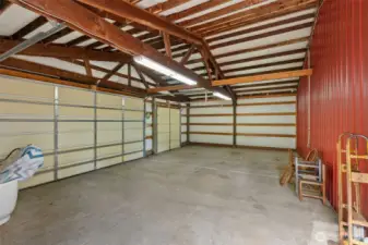 Shop with work space.