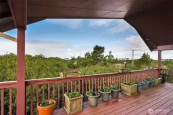 2nd story deck off main living area!